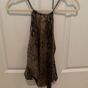 Fabrik Snakeskin Top